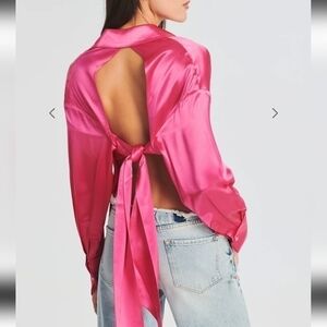 SER O YA Hot Pink Mel Top NWT